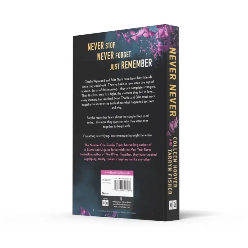 Never never (Colleen Hoover, Tarryn Fisher) Никогда Никогда (Колин Гувер, Тарин Фишер)/ Книги на английском языке