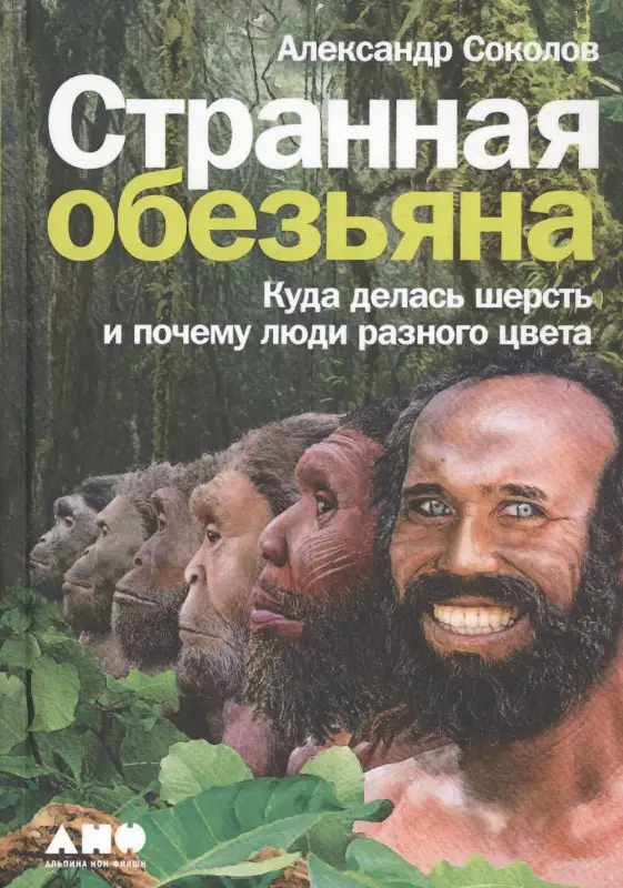 Уценка. Соколов Александр. Странная обезьяна: Куда делась шерсть и почему люди разного цвета