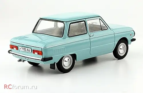Легендарные советские автомобили ZAZ-968M Zaporozhets, 1:24 (NR38)
