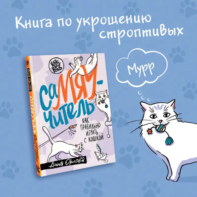 Орлова Анна: СаМЯУчитель. Как правильно играть с кошкой