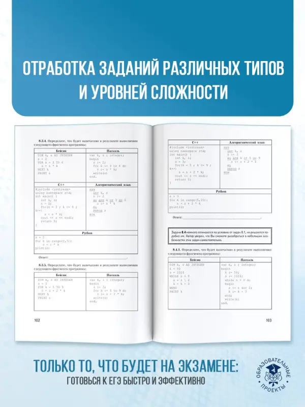 Уценка.Ушаков Денис Михайлович: ЕГЭ. Информатика. Трудные задания с решениями и ответами для подготовки к единому государственному экзамену