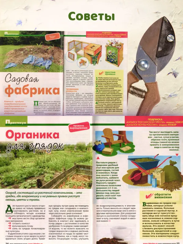 Комплект  из 5 журналов Моя любимая дача, домашние заготовки