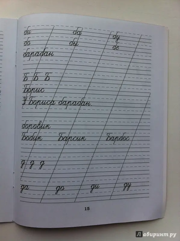 Классические прописи по русскому языку. Пропись №1