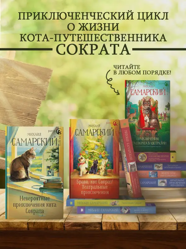 Самарский Михаил Александрович: Кот Сократ выходит на орбиту. Записки котонавта
