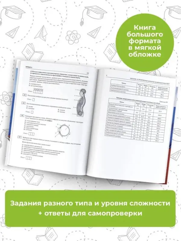 Скворцов П.М., Банколе А.В.: ОГЭ-2024. Биология. 30 тренировочных вариантов для подготовки