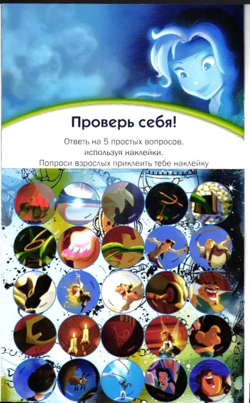 Феи. Загадка Пиратского острова. Развивающая книжка с наклейками №1424