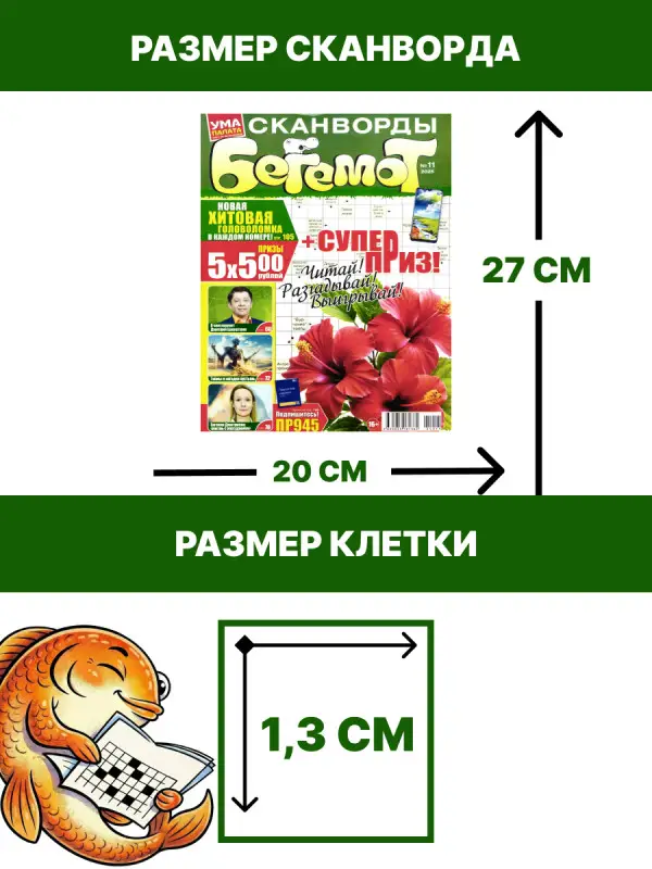 Бегемот Сканворды 11/25
