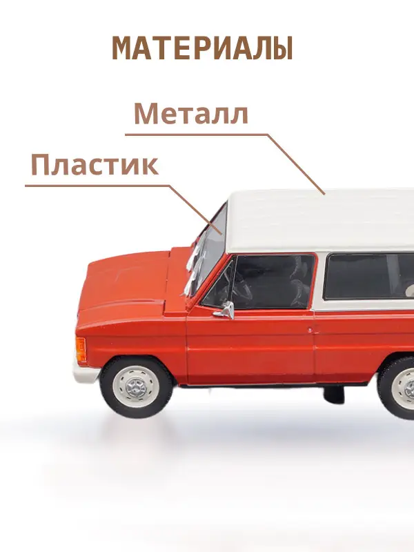 Hachette. Ашет Коллекция. Масштабная модель 1:24 Aro 10-1980