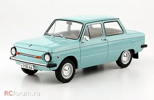 Легендарные советские автомобили ZAZ-968M Zaporozhets, 1:24 (NR38)
