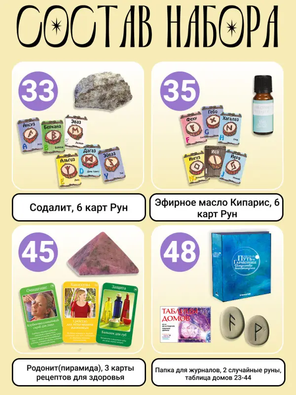 W0481 Путь к гармонии Комплект из 8 ми журналов