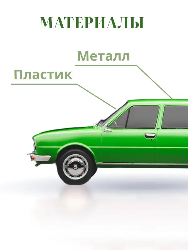 Hachette. Ашет Коллекция. Масштабная модель 1:24 Skoda 105L 1978