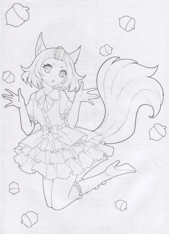 Anime Art. Чайная церемония. Книга для творчества в стиле аниме и манга
