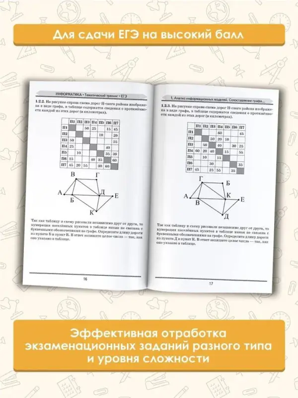 Ушаков Денис Михайлович: ЕГЭ. Информатика. Тематический тренинг для подготовки