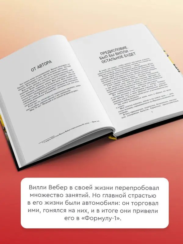 Уценка. Вебер Вилли: Моя кровь — бензин. Автобиография менеджера Шумахера