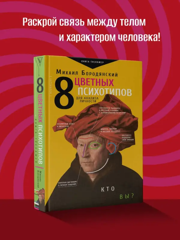 Бородянский Михаил: 8 цветных психотипов для анализа личности