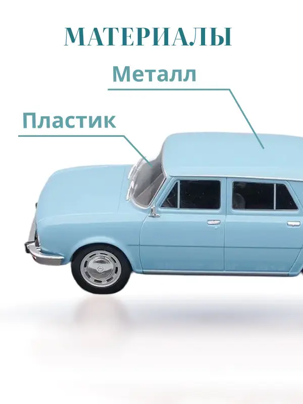 Hachette. Ашет Коллекция. Масштабная модель 1:24 Skoda 100L - 1974