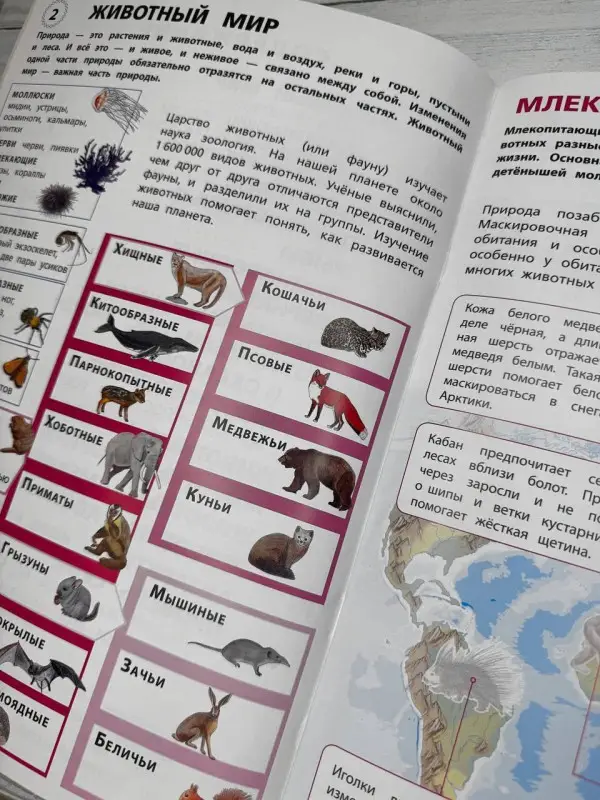 Животные. Мой первый атлас с наклейками