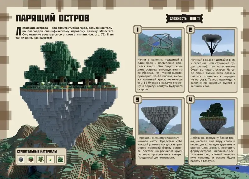 Первое знакомство. Minecraft. Руководство для строителя
