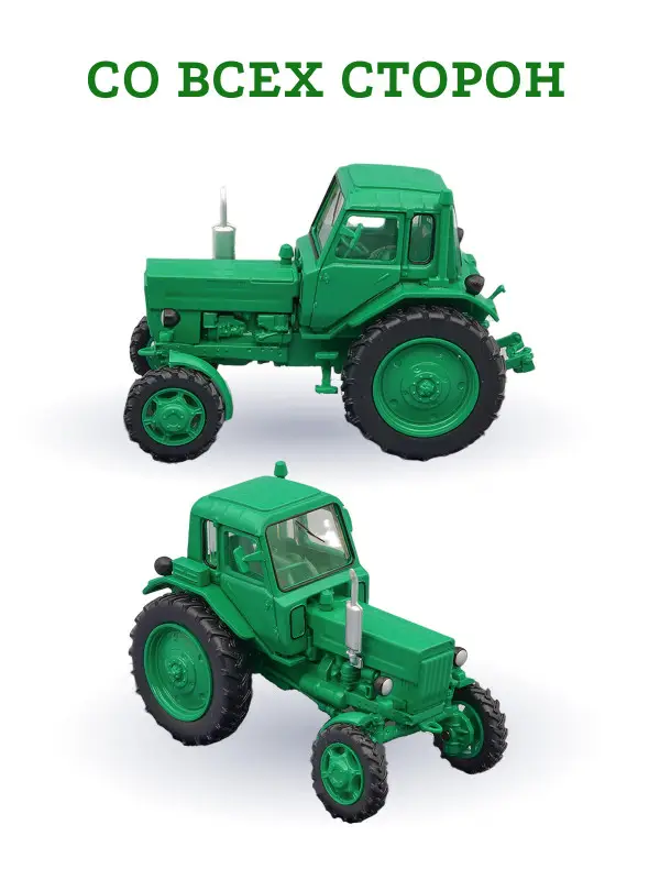 Hachette. Ашет Коллекция. Масштабная модель Трактора 1:43 MTZ-82